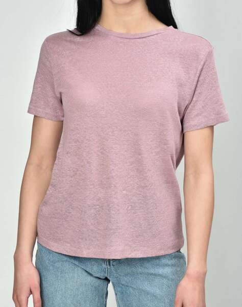 ONLY ONLPATRICE SS LINEN DNM TEE PAL