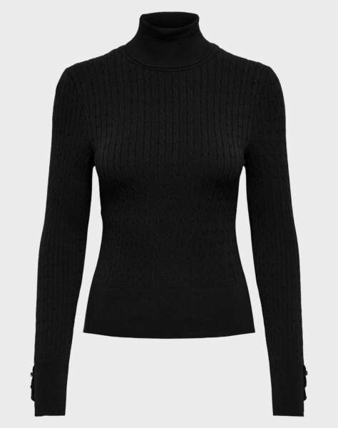 ONLY ONLLORELAI CABLE ROLLNECK KNT