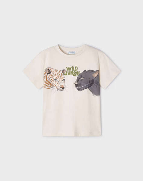 MAYORAL Short sleeve wild jungle shirt