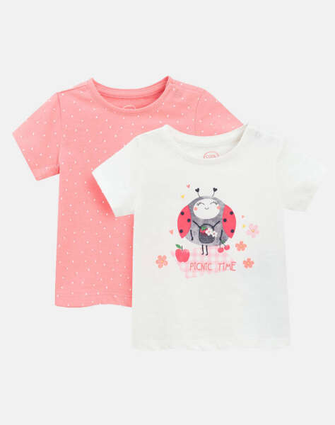 COOL CLUB Short sleeve t-shirt 2 pcs GIRL