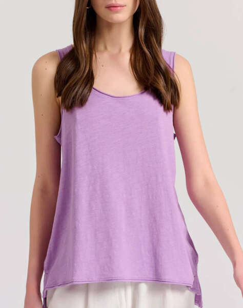 FUNKY BUDDHA Women''s self-coloured tank top - The essentials