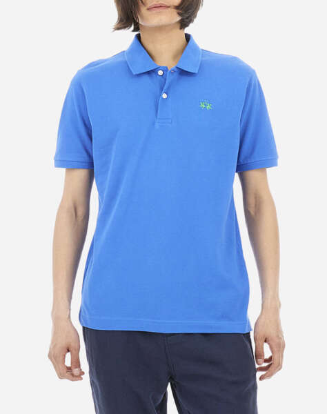 LA MARTINA ΜΠΛΟΥΖΑ POLO ΚΜ MAN POLO S/S SLEEVE COTTON PIQ