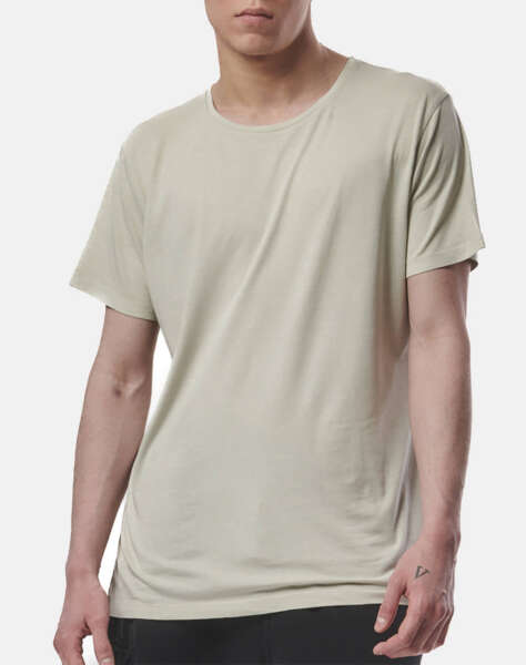 BODY ACTION MEN''S NATURAL DYE SHORT SLEEVE T-SHIRT