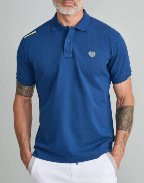 NAVY&GREEN POLO ΜΠΛΟΥΖΑΚΙ