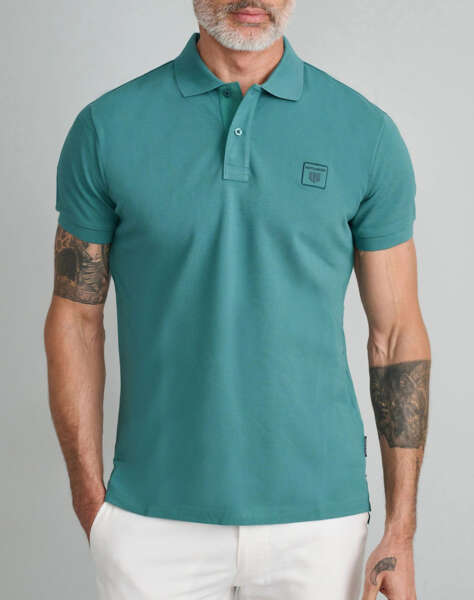 NAVY&GREEN POLO ΜΠΛΟΥΖΑΚΙ
