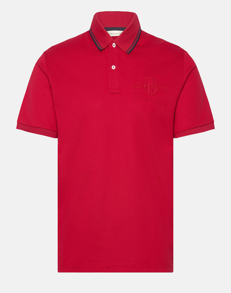 GANT ΜΠΛΟΥΖΑ ΚΜ CONTRAST TIPPING SS PIQUE POLO