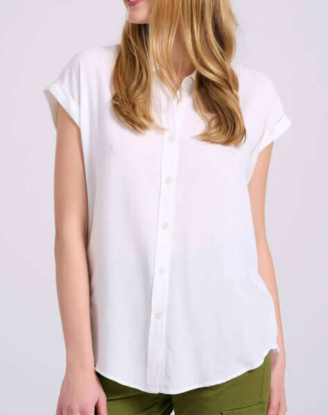 FUNKY BUDDHA Women''s plain viscose shirt