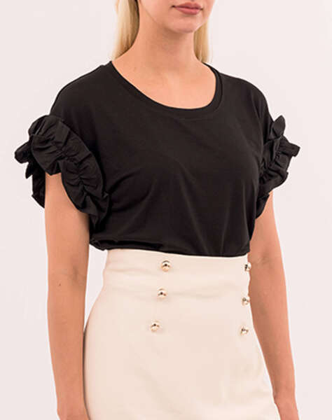 FOREL Blouse with frills