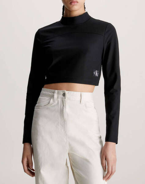 CALVIN KLEIN ΦΟΥΤΕΡ TECHNICAL KNIT MOCK NECK