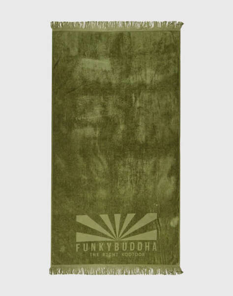 FUNKY BUDDHA Πετσέτα θαλάσσης με logo (Διαστάσεις: 91 x 170 εκ.)
