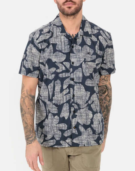 CAMEL ACTIVE SHIRT SS Resort print