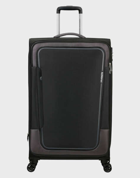 AMERICAN TOURISTER SUITCASE PULSONIC-SPINNER 81/30 EXP TSA (Dimensions: 81 x 49 x 34 cm)