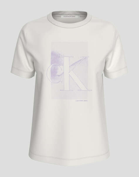 CALVIN KLEIN DIFFUSED CK REGULAR TEE