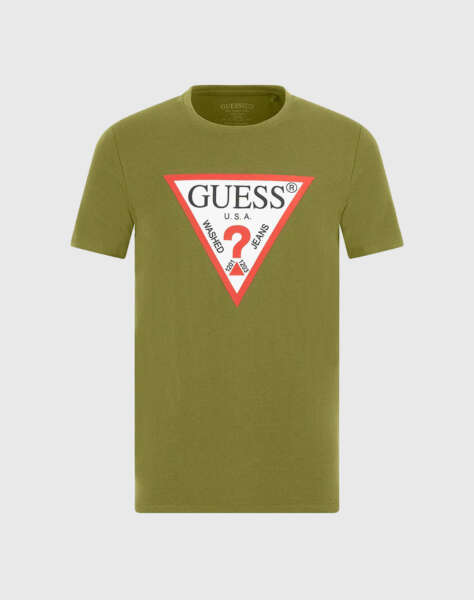 GUESS CN SS ORIGINAL LOGO TEE SHIRT MEN