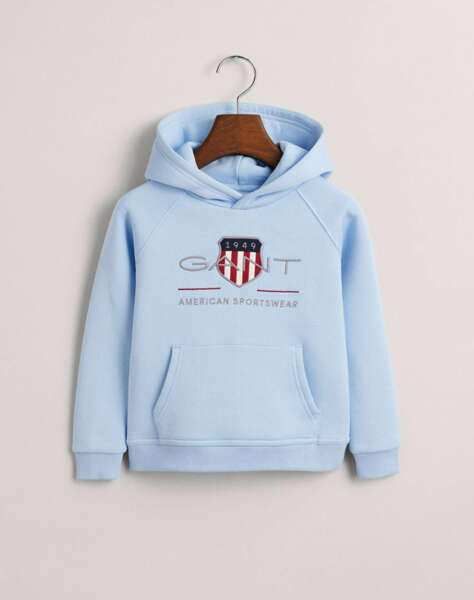 GANT ΦΟΥΤΕΡ ΜΜARCHIVE SHIELD RAGLAN HOODIE