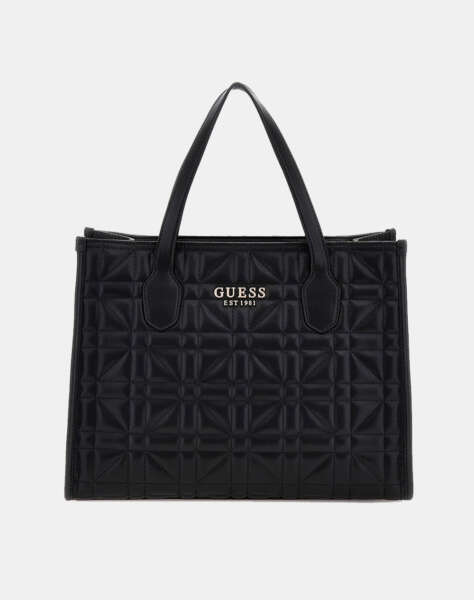 GUESS SILVANA 2 COMPARTMENT TOTE WOMEN''S BAG