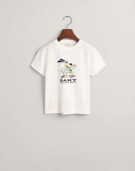 GANT ΜΠΛΟΥΖΑ ΚΜGANT RUNNING DOG PRINT T-SHIRT