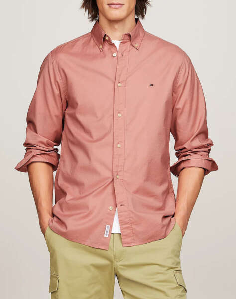 TOMMY HILFIGER FLEX POPLIN RF SHIRT