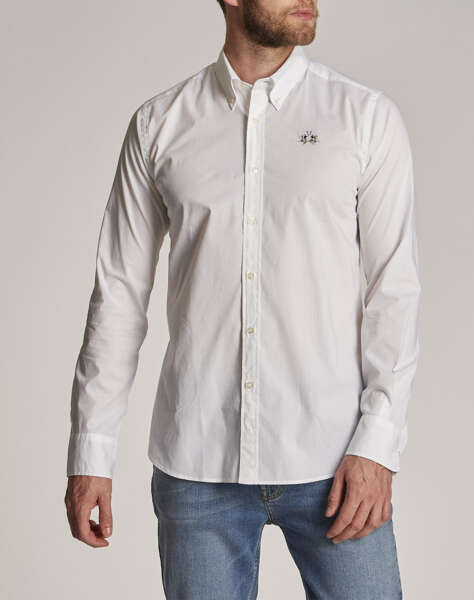 LA MARTINA ΠΟΥΚΑΜΙΣΟ ΜΜ MAN SHIRT L/S POPLIN STRETCH