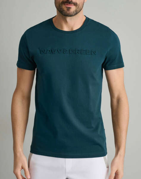 NAVY&GREEN T-SHIRTS-Τ-SHIRTS