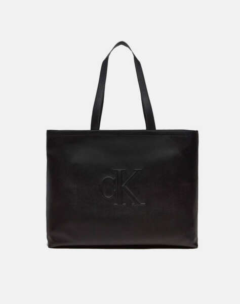 CALVIN KLEIN SCULPTED SLIM TOTE34 DEBOSS (Dimensions: 42 x 33 x 10 cm.)