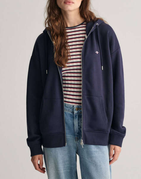 GANT ΖΑΚΕΤΑ ΦΟΥΤΕΡ SHIELD ZIP HOODIE