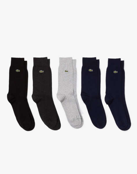 LACOSTE 5 PCS SOCKS