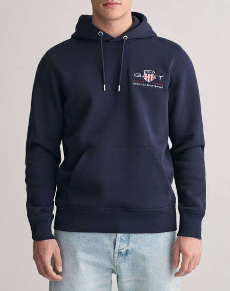 GANT ΦΟΥΤΕΡ ΜΜ REG MEDIUM ARCHIVE SHIELD HOODIE