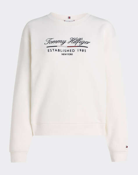 TOMMY HILFIGER MDRN REG SCRIPT C-NK SWTSHRT