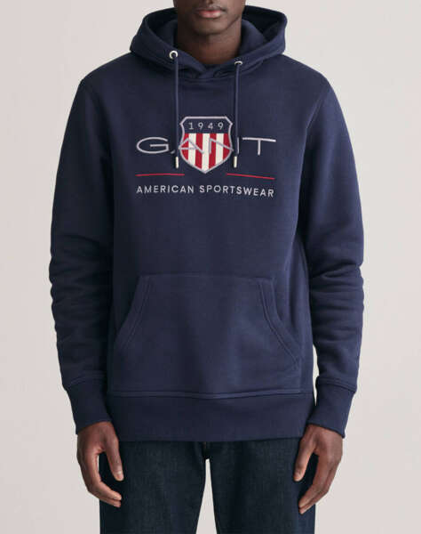 GANT ΦΟΥΤΕΡ ΜΜ REG ARCHIVE SHIELD HOODIE