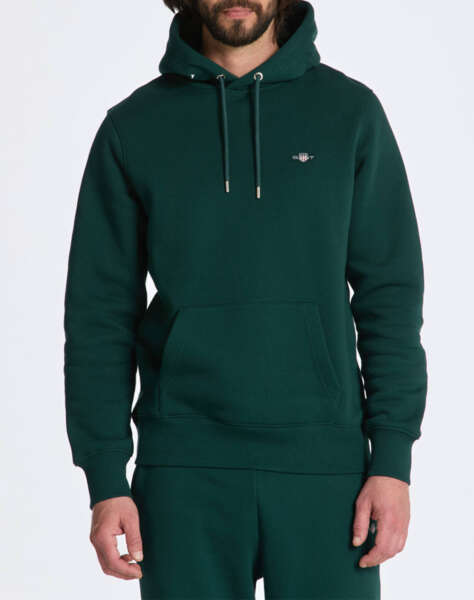 GANT LS REG SHIELD HOODIE