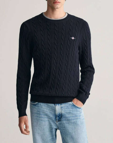 GANT ΠΟΥΛΟΒΕΡ ΜΜ COTTON CABLE C-NECK