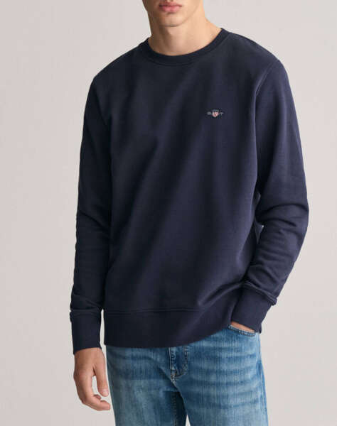 GANT SWEATSHIRT LS REG SHIELD C-NECK SWEAT