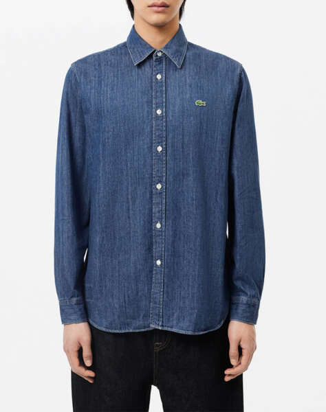 LACOSTE LONG SLEEVED CASUAL SHIRT