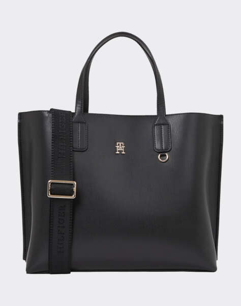 TOMMY HILFIGER TH DISTINCT SATCHEL (Διαστάσεις: 37 x 14 x 29 εκ.)