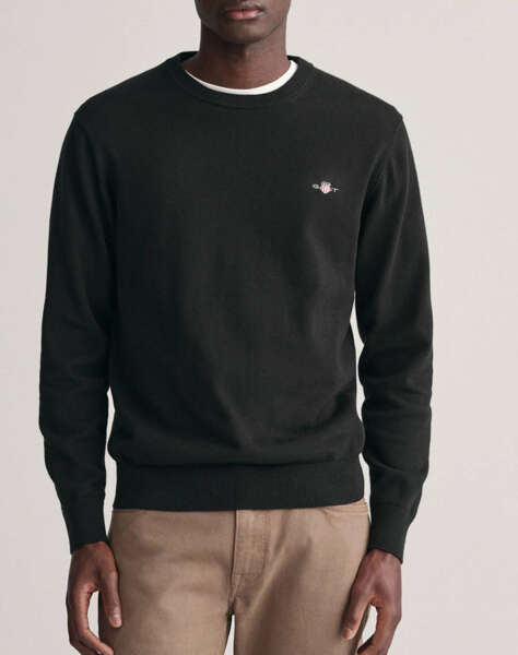 GANT SWEATER LS CLASSIC COTTON C-NECK