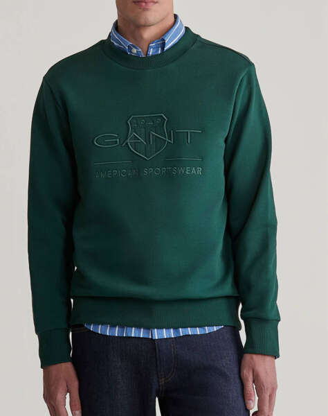 GANT ΦΟΥΤΕΡ ΜΜ REG TONAL SHIELD C-NECK SWEAT