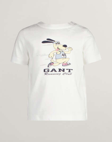 GANT ΜΠΛΟΥΖΑ ΚΜ GANT RUNNING DOG PRINT T-SHIRT