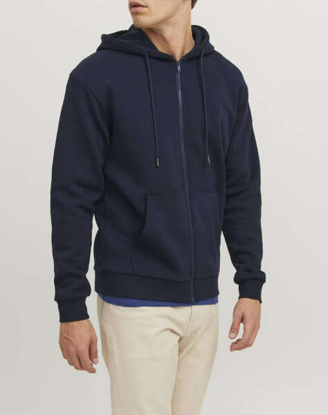 JACK&JONES JJEBRADLEY SWEAT ZIP HOOD NOOS