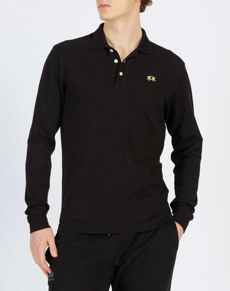 LA MARTINA POLO SHIRT MAN POLO L/S PIQUET STRETCH