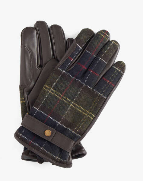 BARBOUR NEWBROUGH TARTAN GLOVES ΓΑΝΤΙΑ