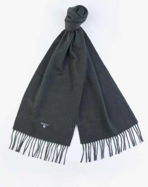 BARBOUR PLAIN LAMBSWOOL SCARF