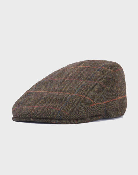 BARBOUR CHEVIOT FLAT CAP