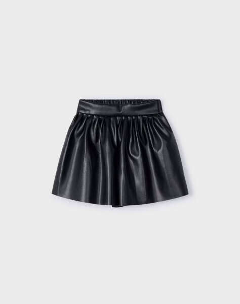 MAYORAL multi-leatherette pant skirt