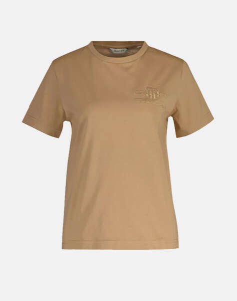 GANT REG TONAL SHIELD SS T-SHIRT