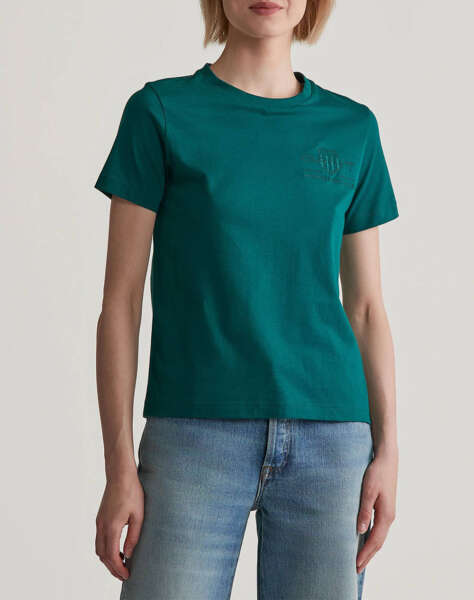 GANT ΜΠΛΟΥΖΑ ΚΜ REG TONAL SHIELD SS T-SHIRT