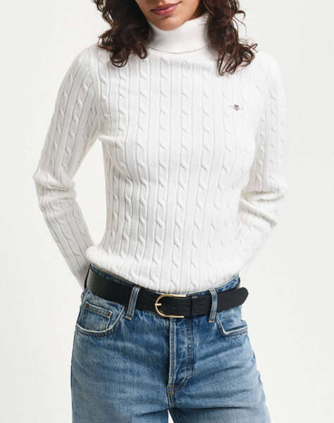 GANT ΠΟΥΛΟΒΕΡ ΜΜ STRETCH COTTON CABLE TURTLENECK