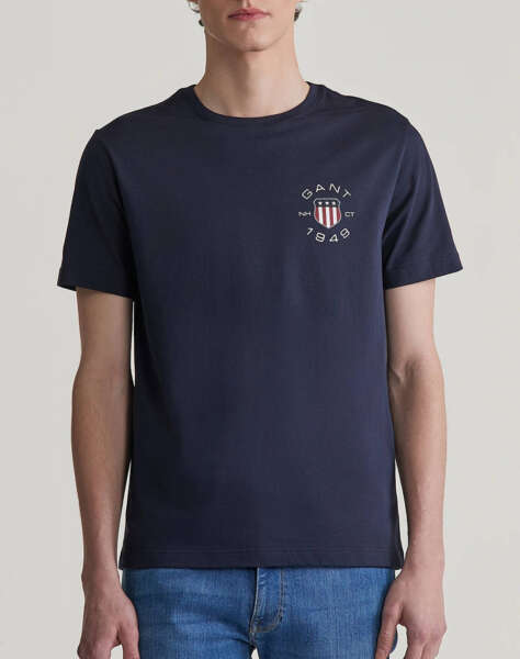 GANT ΜΠΛΟΥΖΑ ΚΜ PRINT SS TSHIRT