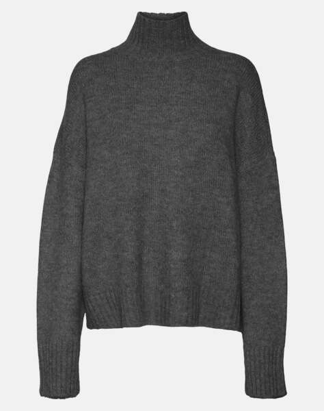 VERO MODA VMMADDIE LS HIGHNECK PULLOVER GA