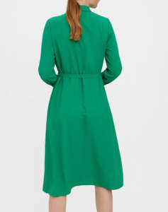 VERO MODA VMNOVA L/S CALF DRESS WVN BTQ